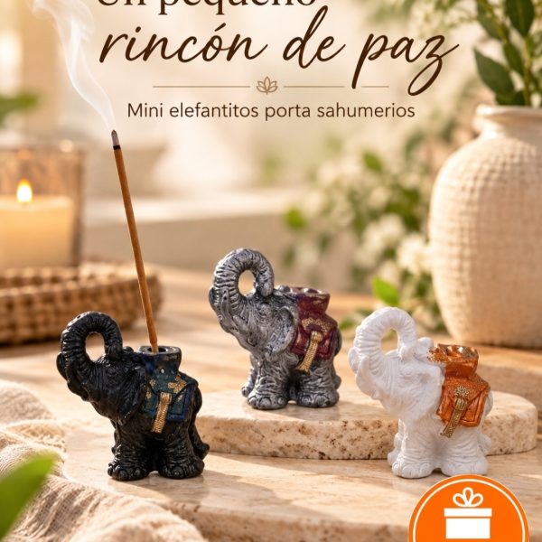 Mini Portasahumerio Elefante- 009