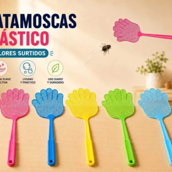 Paleta mata moscas plástica- 31141