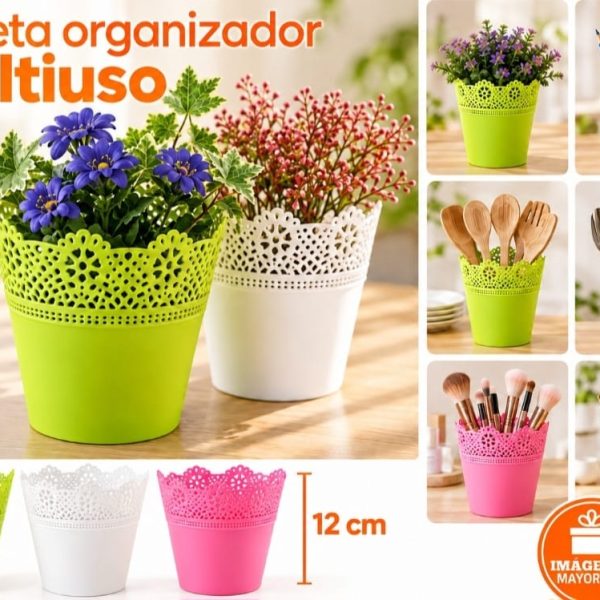 Maceta plastica multiuso 12cm  - 22686
