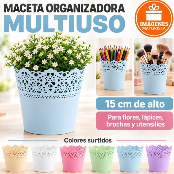 Maceta plastica multiuso 15cm - 22709