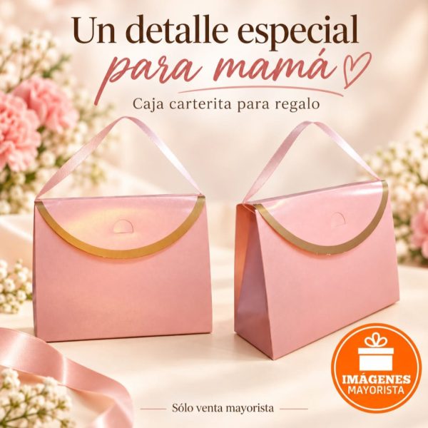 Caja Carterita MUSHER lazos MAMA- 2005SC