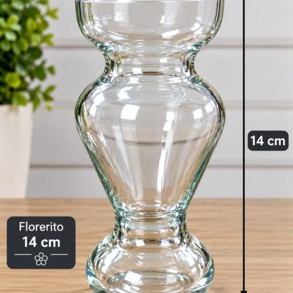 Florerito de vidrio 14 cm -4783P