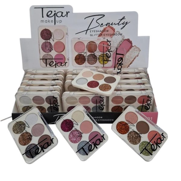 Sombras con glitters x6- 63494
