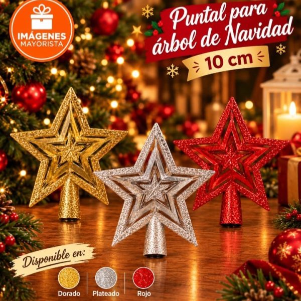 Puntal Estrella Calada 10 cm - 80732