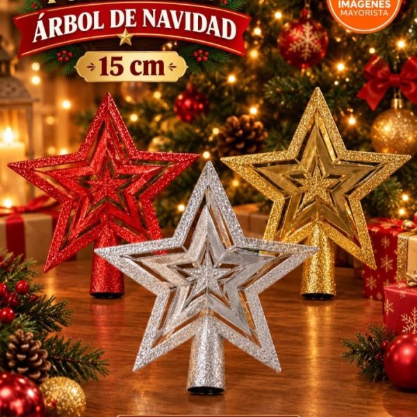 Puntal Estrella Calada 15 cm - 80756
