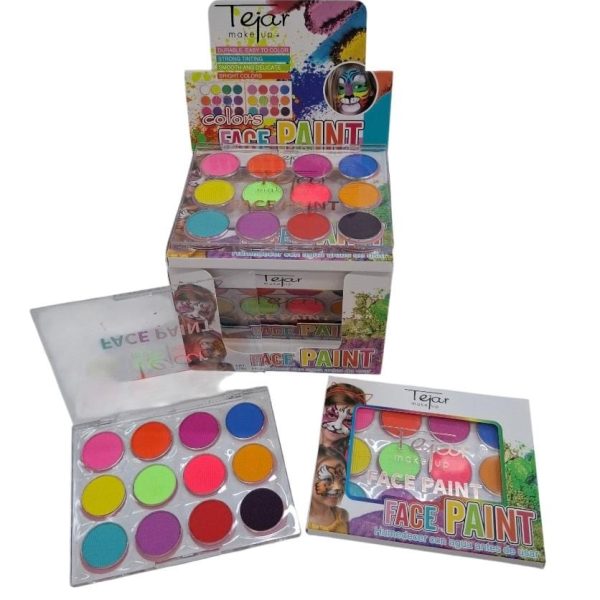 Maquillaje FACE PAINT 12 colores - 99593