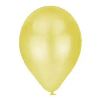 Globo Perlado 12" AMARILLO x 25u- 07805AM
