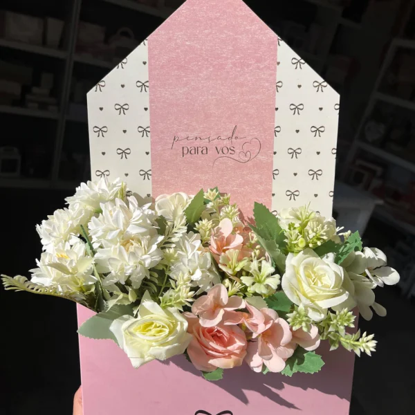 Caja sobre decorada 22x7x35cm "Pensada para Vos"- 9302SP