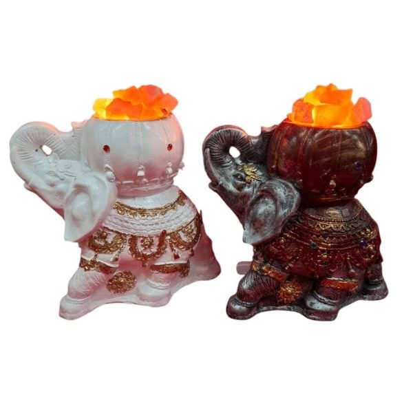 Lampara DE SAL Elefante  30cm - G71