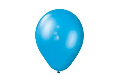 Globo Perlado 12" CELESTE x 25u- 07805CE