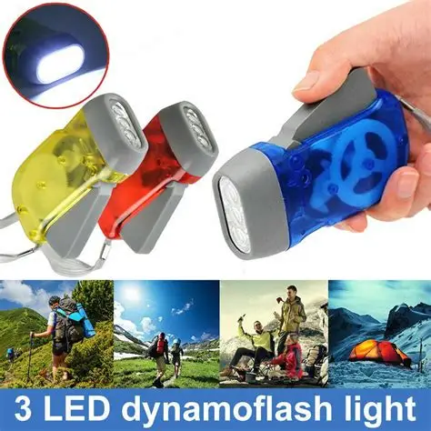 Linterna Dinamo 2 Led- 60749