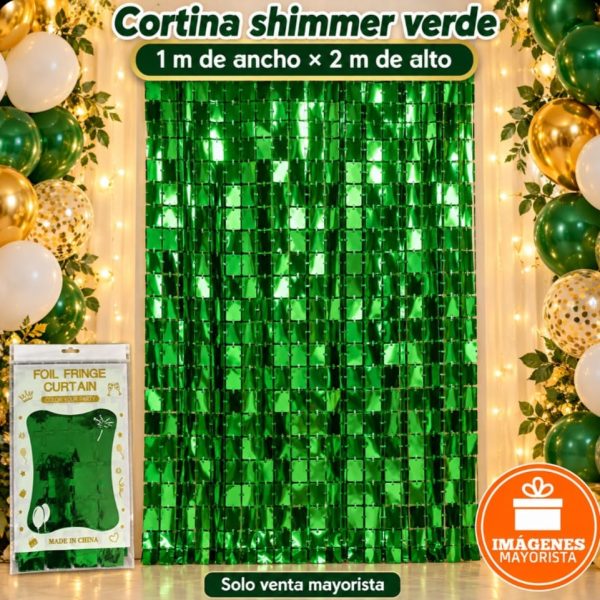 Cortina SHIMMER 1x2mt NEGRA (OFERTA 27111)-32844