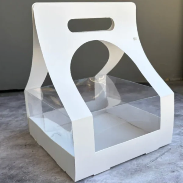 Caja Canasta blanca 21x21x26cm- 1130ASP